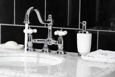 Elements of Design ES3911PX Bridge Bathroom Faucet, Polished Chrome