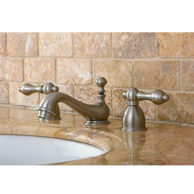 Elements of Design ES3958AL Mini-Widespread Bathroom Faucet, Brushed Nickel