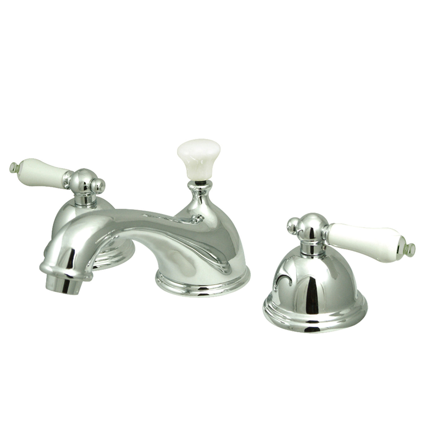 Elements of Design ES3961PL Widespread Bathroom Faucet with Brass Pop-Up, Polished Chrome