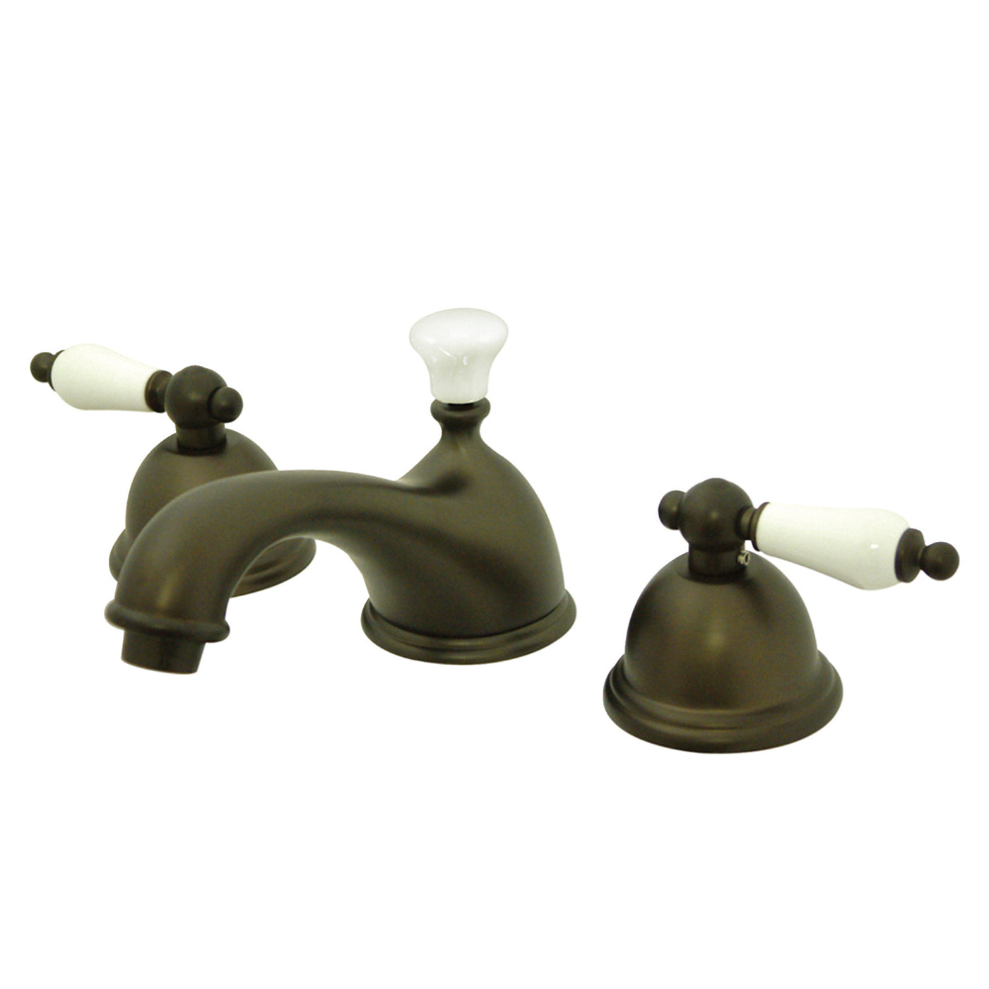Elements of Design ES3965PL Widespread Bathroom Faucet with Brass Pop-Up, Oil Rubbed Bronze