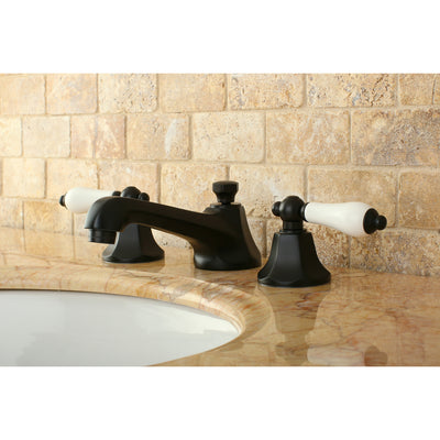 Elements of Design ES4465PL Widespread Bathroom Faucet with Brass Pop-Up, Oil Rubbed Bronze