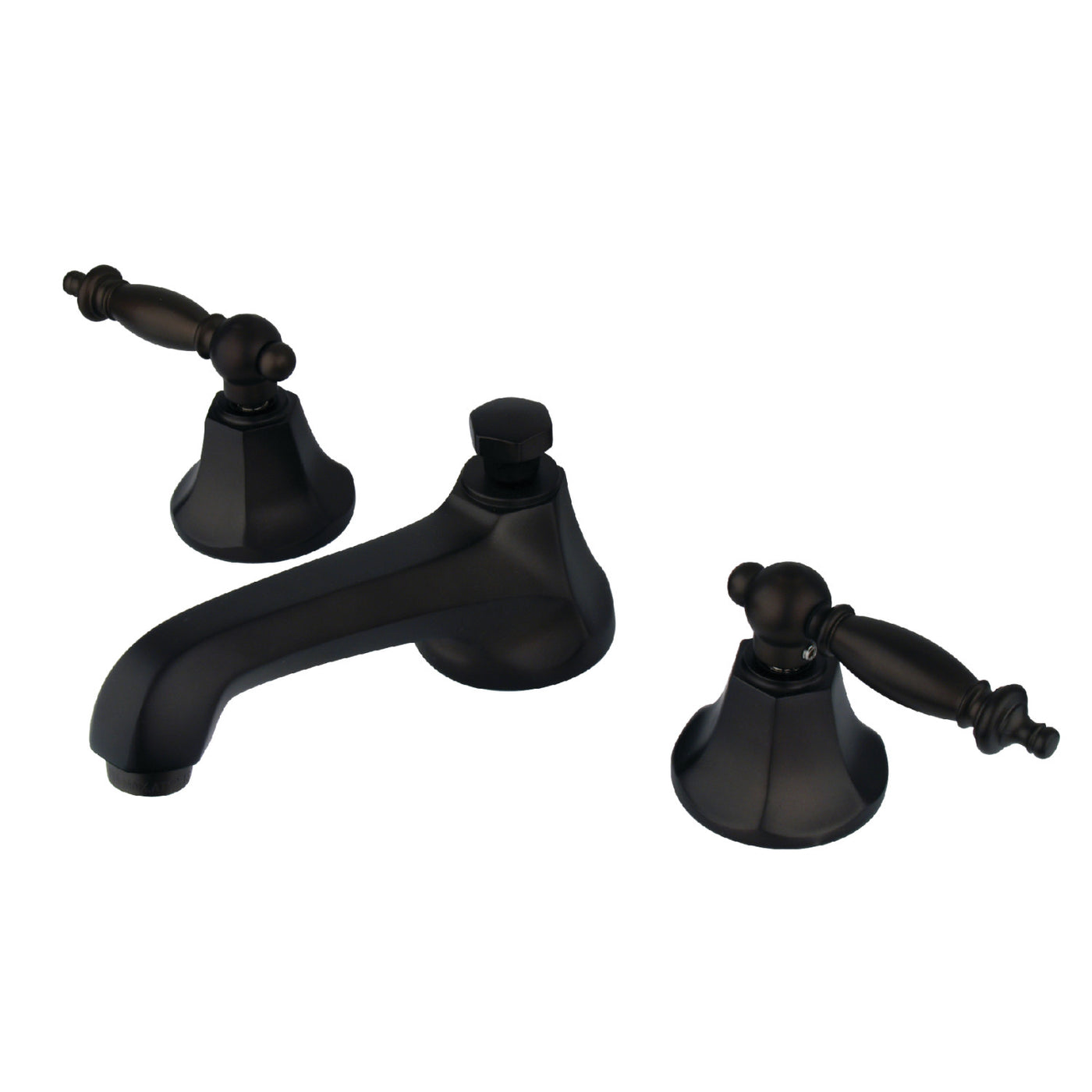 Elements of Design ES4465TL Widespread Bathroom Faucet with Brass Pop-Up, Oil Rubbed Bronze