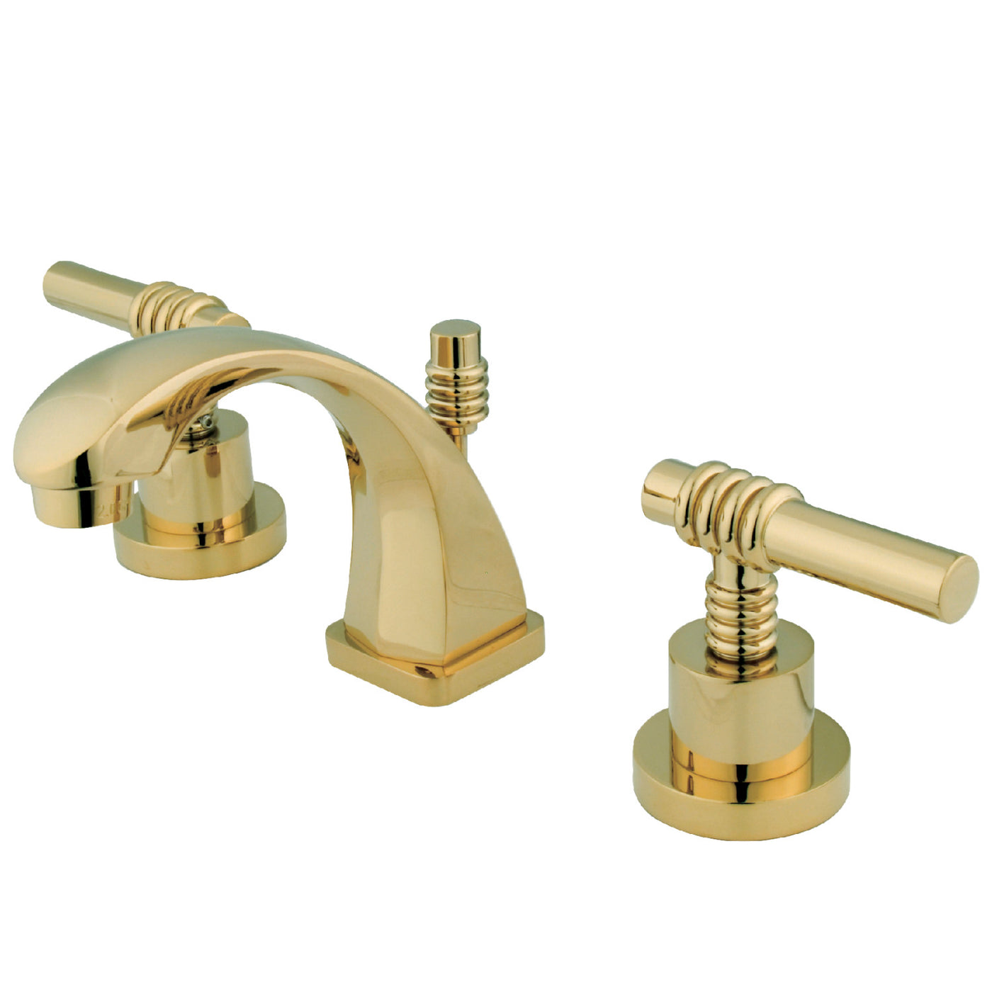Elements of Design ES4942ML Widespread Bathroom Faucet, Polished Brass