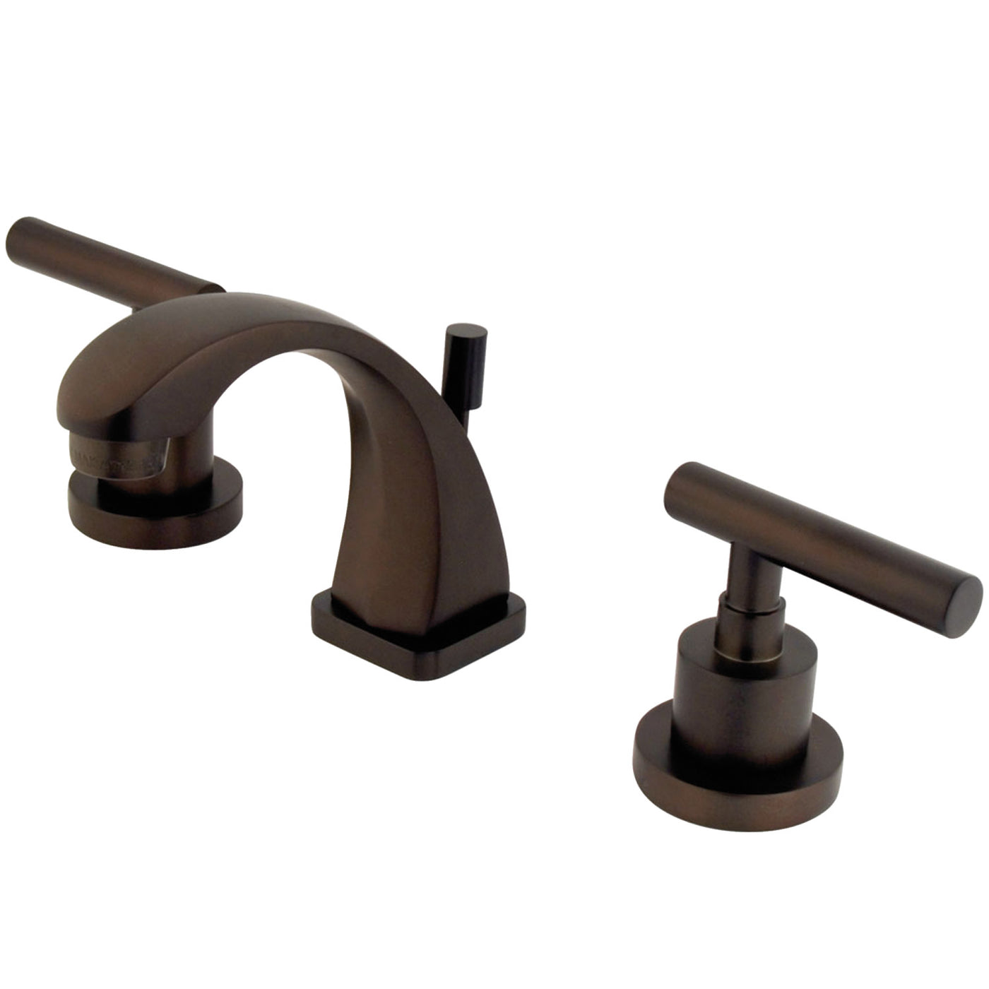 Elements of Design ES4945CML Widespread Bathroom Faucet with Brass Pop-Up, Oil Rubbed Bronze