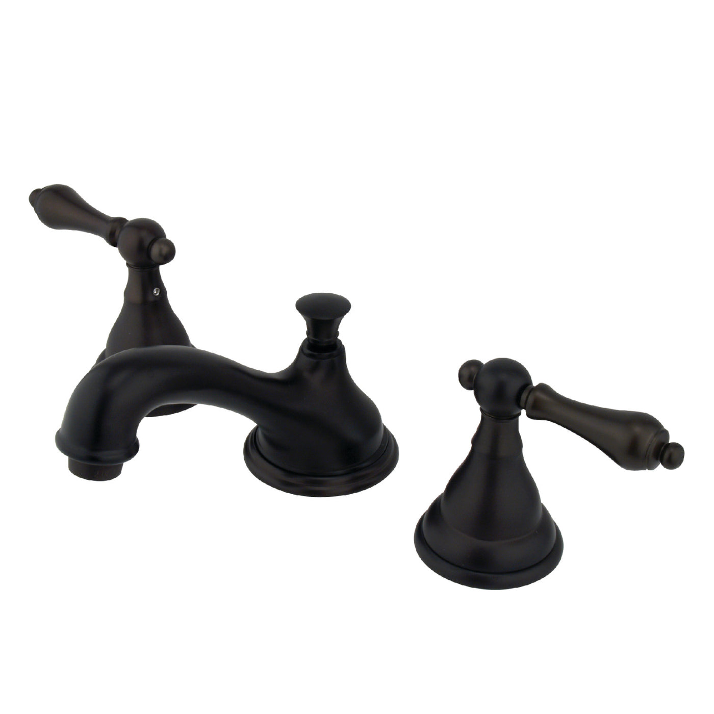Elements of Design ES5565AL Widespread Bathroom Faucet with Brass Pop-Up, Oil Rubbed Bronze