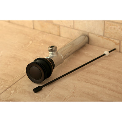 Elements of Design ES8105 Brass Pop-Up Drain without Overflow, Oil Rubbed Bronze