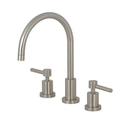 Elements of Design ES8728DLLS Widespread Kitchen Faucet, Brushed Nickel