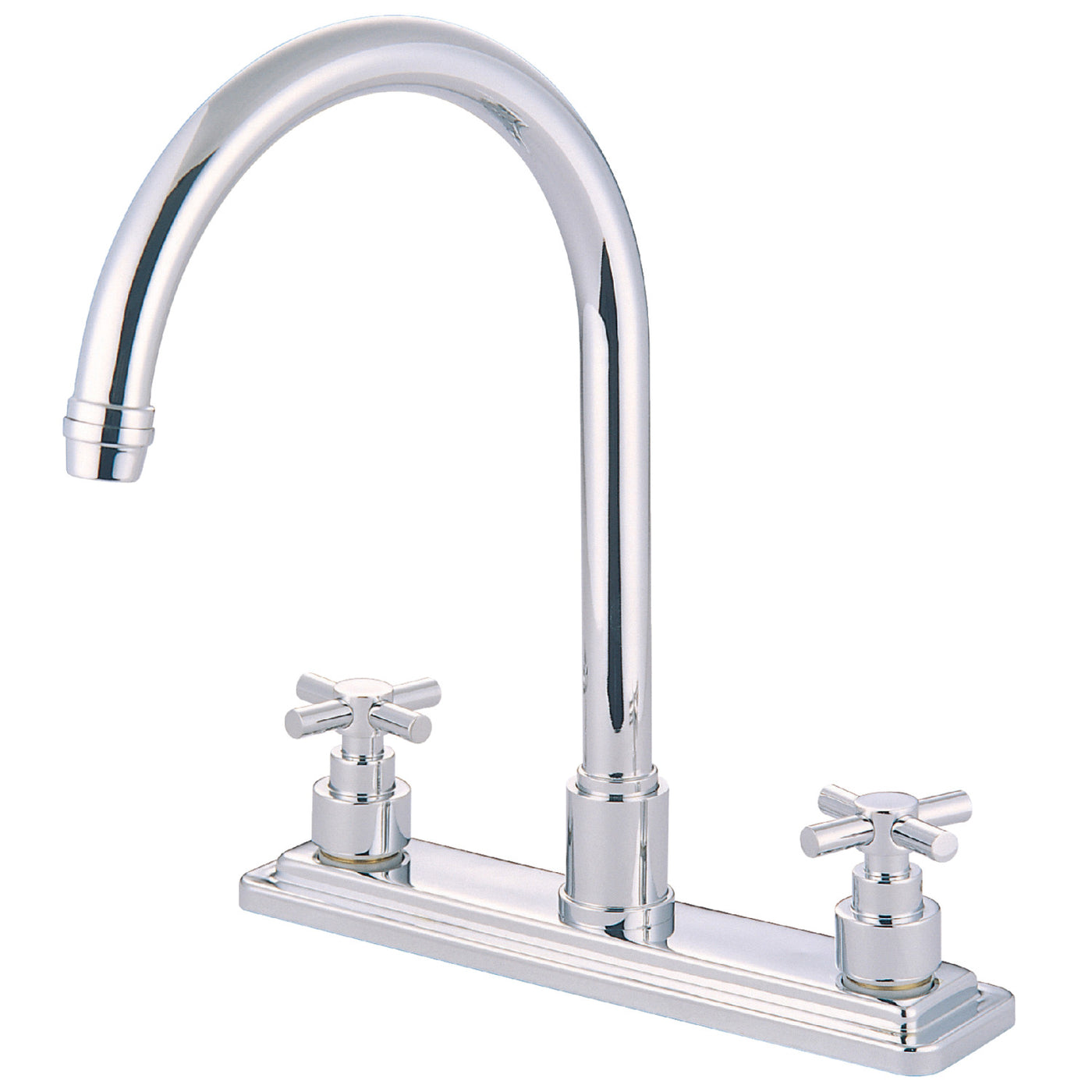 Elements of Design ES8791EXLS 8-Inch Centerset Kitchen Faucet, Polished Chrome