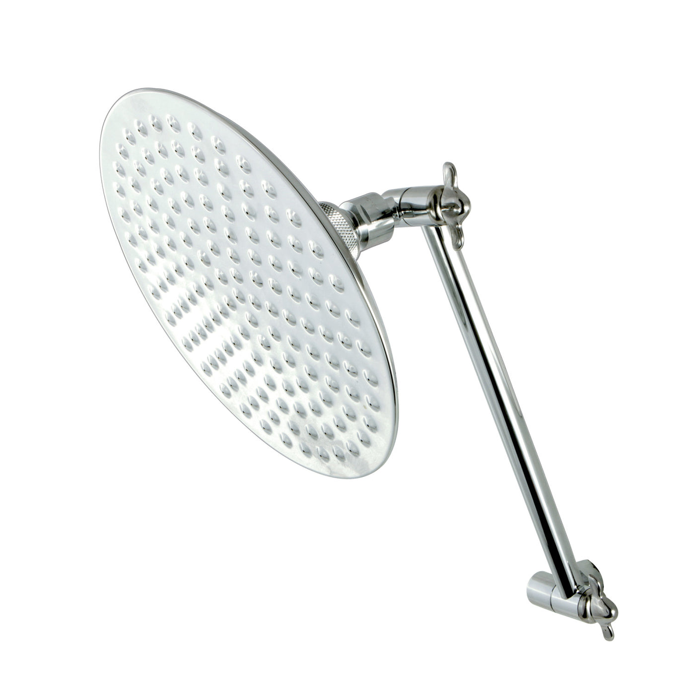 Elements of Design DCK13621 7-3/4-Inch OD High Low Shower Kit with 10-Inch Shower Arm, Polished Chrome
