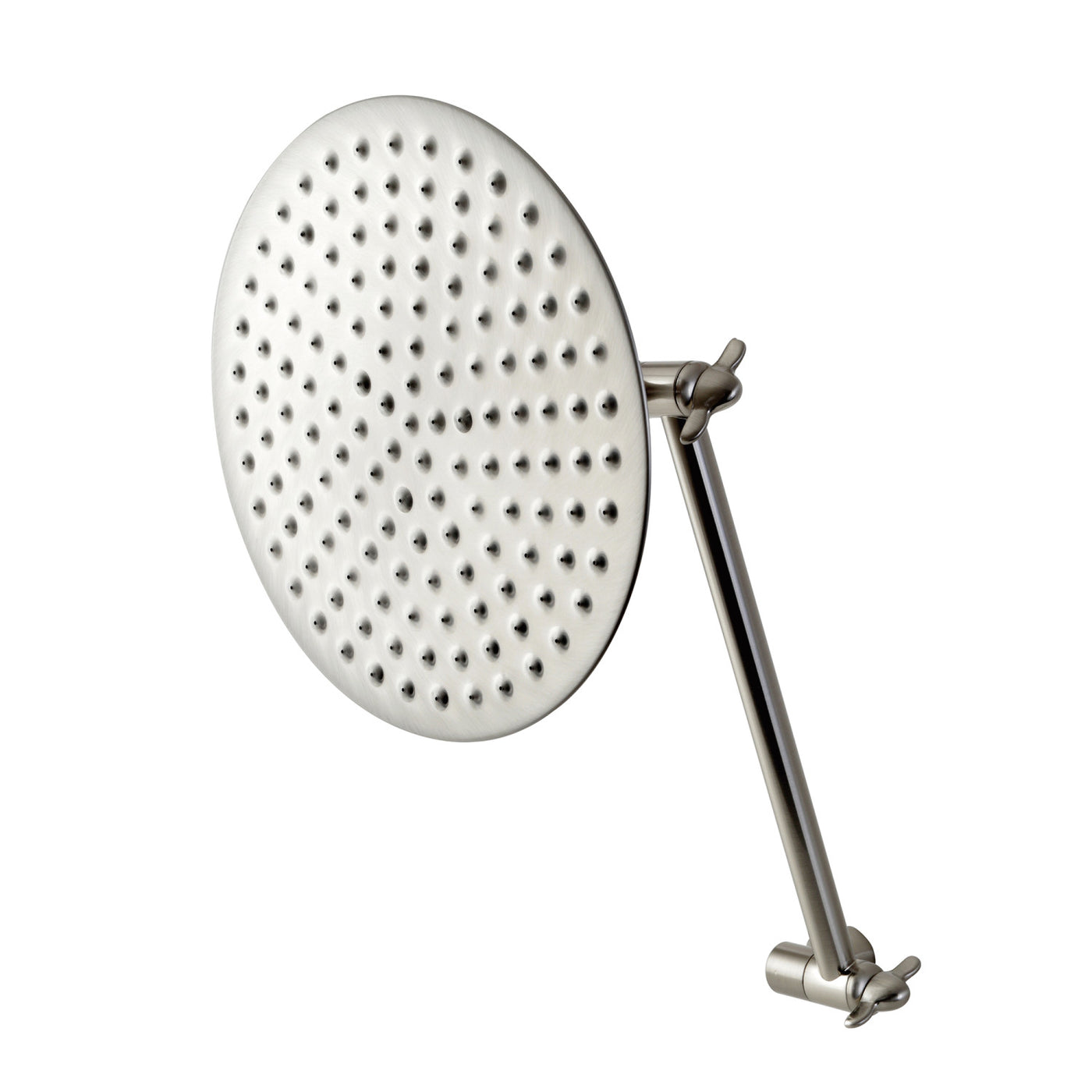 Elements of Design DCK13628 7-3/4-Inch OD High Low Shower Kit with 10-Inch Shower Arm, Brushed Nickel