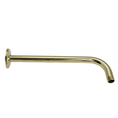 Elements of Design DK1122 12-Inch Rain Drop Shower Arm, Polished Brass