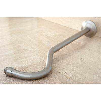 Elements of Design DK117C8 17-Inch Shower Arm, Brushed Nickel