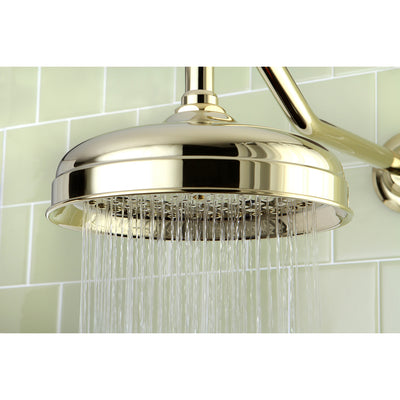 Elements of Design DK1242 8-Inch Raindrop Shower Head, Polished Brass
