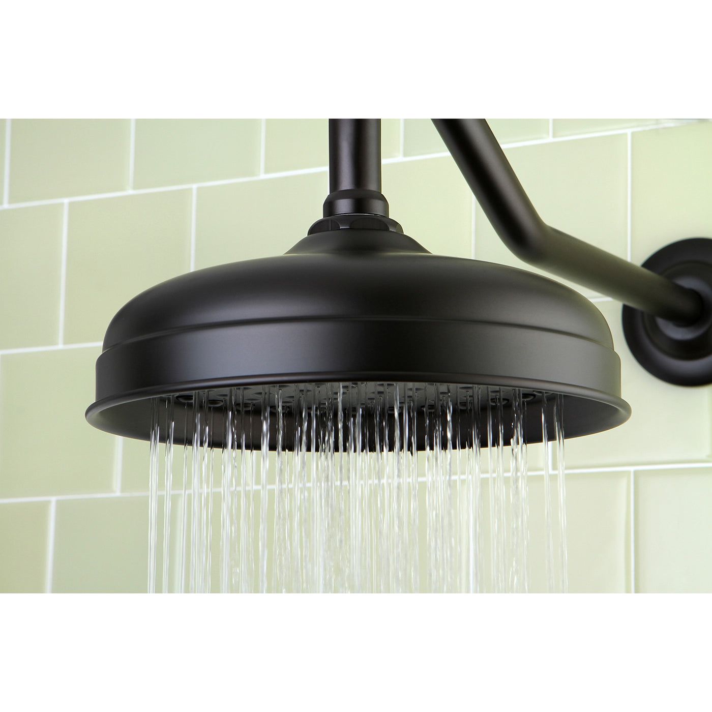 Elements of Design DK1245 8-Inch Raindrop Shower Head, Oil Rubbed Bronze