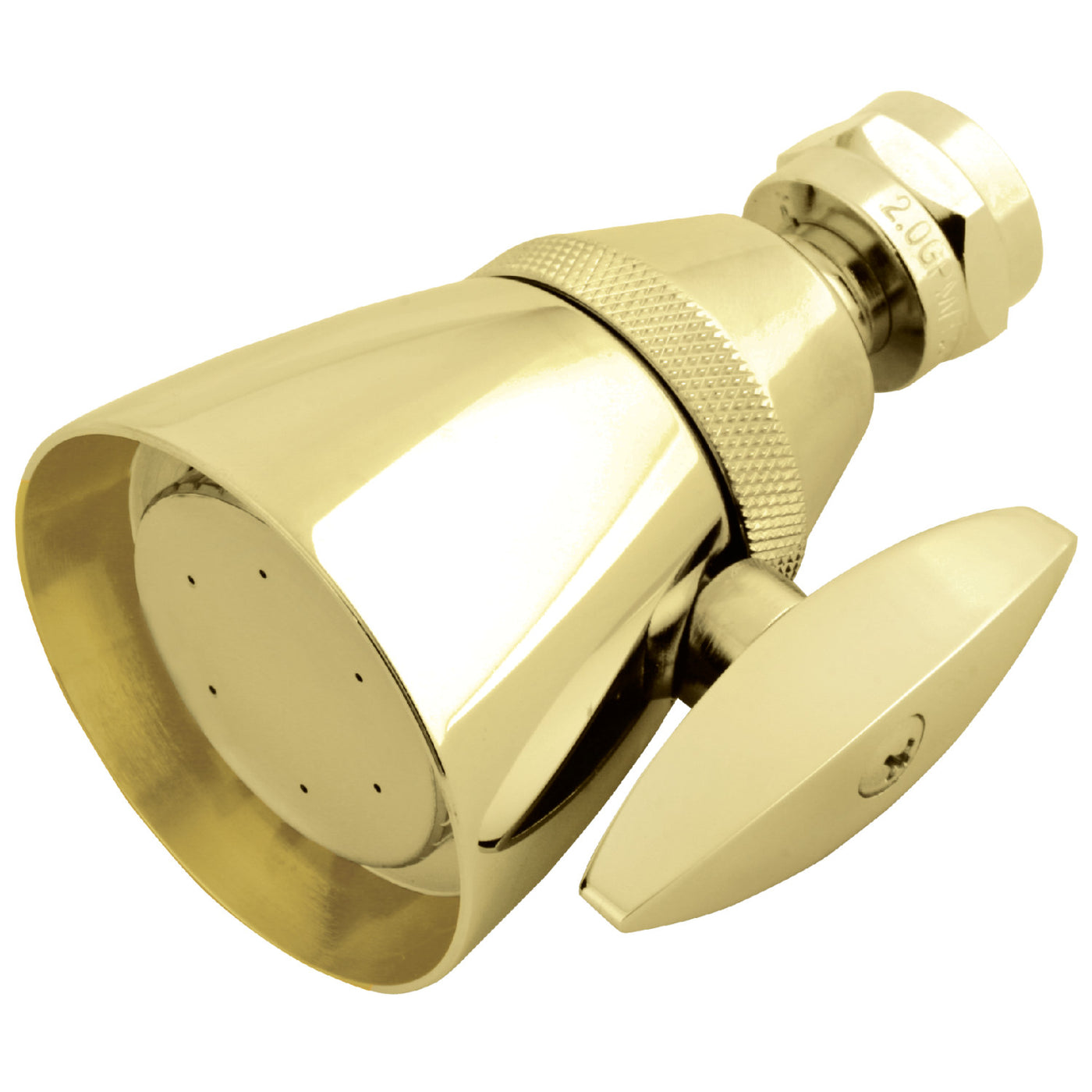 Elements of Design DK132A2 2-1/4-Inch Adjustable Shower Head, Polished Brass