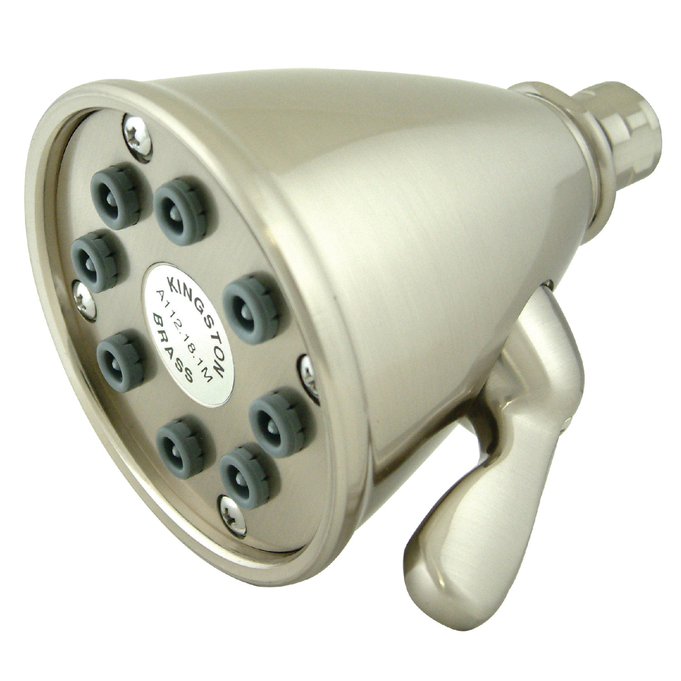 Elements of Design DK1398 Adjustable Jet Spray Shower Head, Brushed Nickel