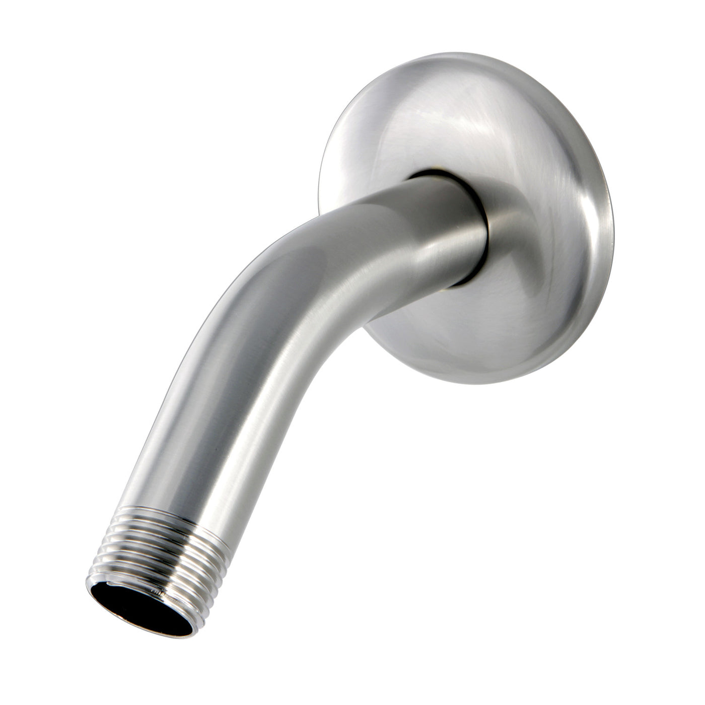 Elements of Design DK150K8 6-Inch Shower Arm with Flange, Brushed Nickel