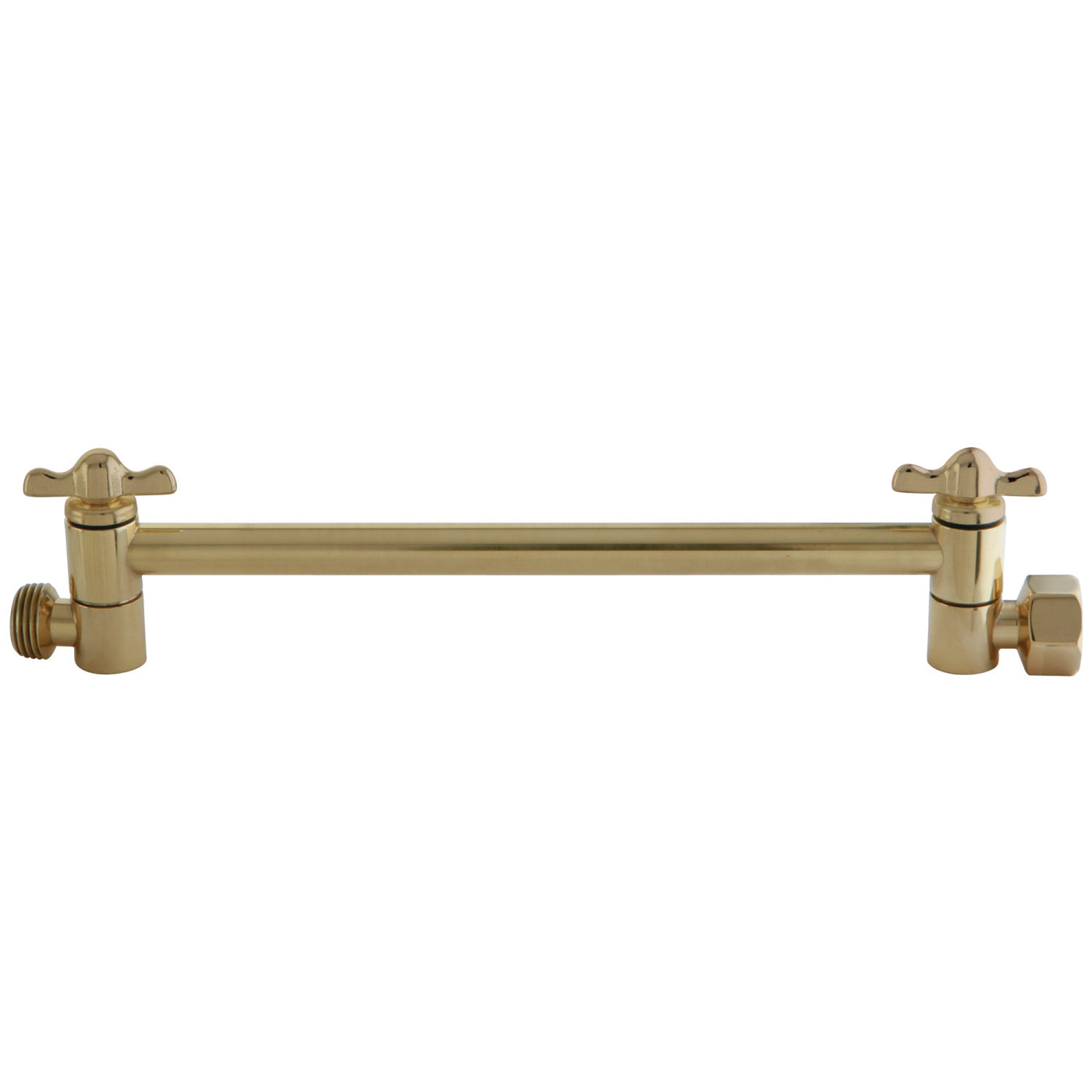 Elements of Design DK1532 10-Inch Adjustable High-Low Shower Arm, Polished Brass
