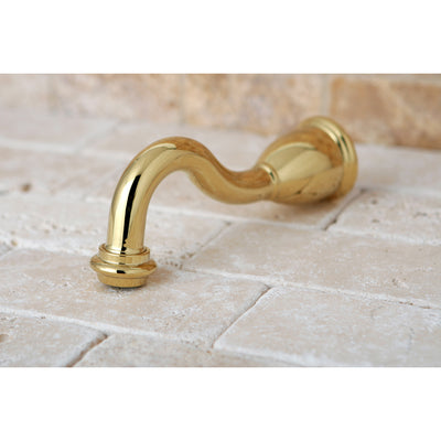 Elements of Design DK1687A2 6-Inch Tub Spout, Polished Brass