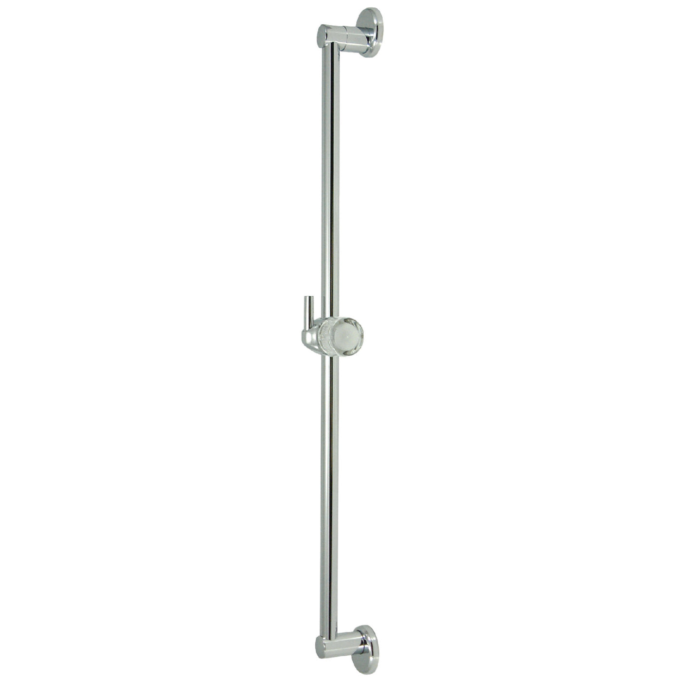 Elements of Design DK180A1 24-Inch Shower Slide Bar with Pin Mount Hook, Polished Chrome