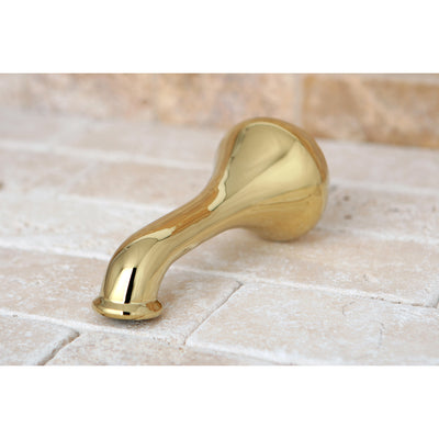 Elements of Design DK184C2 5-Inch Tub Spout, Polished Brass