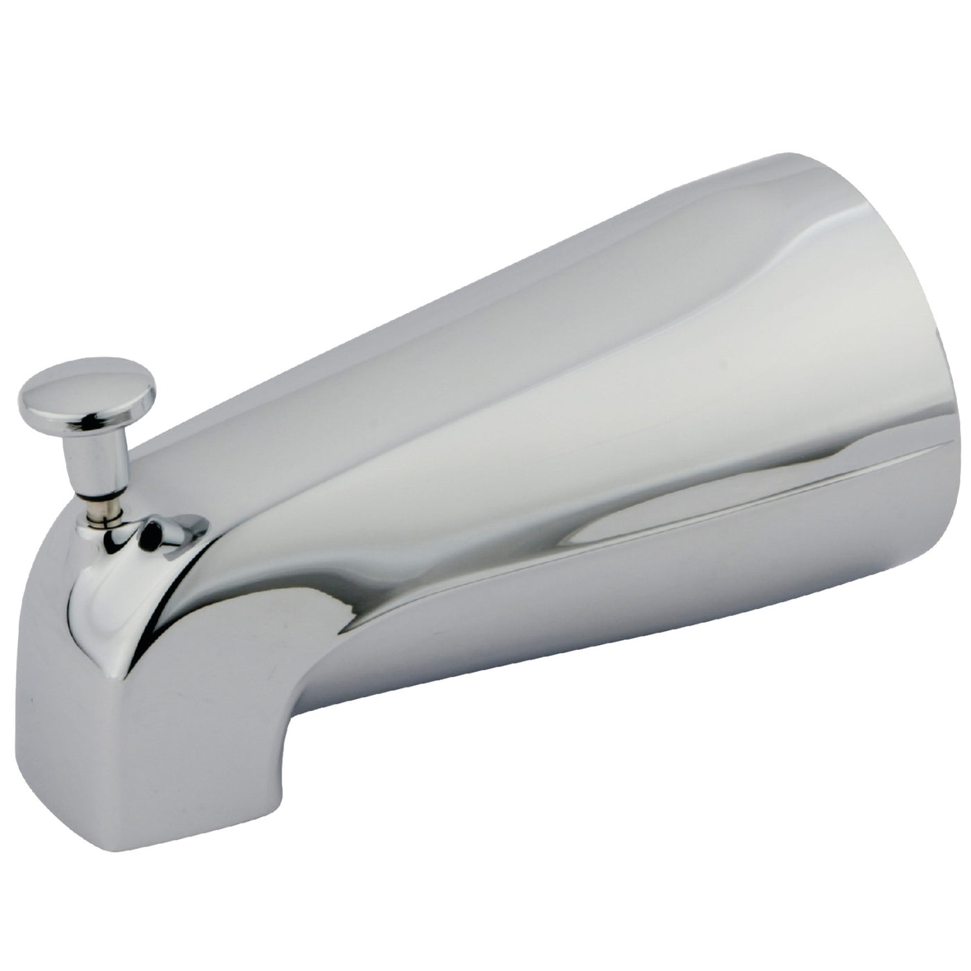 Elements of Design DK189A1 5-1/4 Inch Zinc Tub Spout with Diverter, Polished Chrome