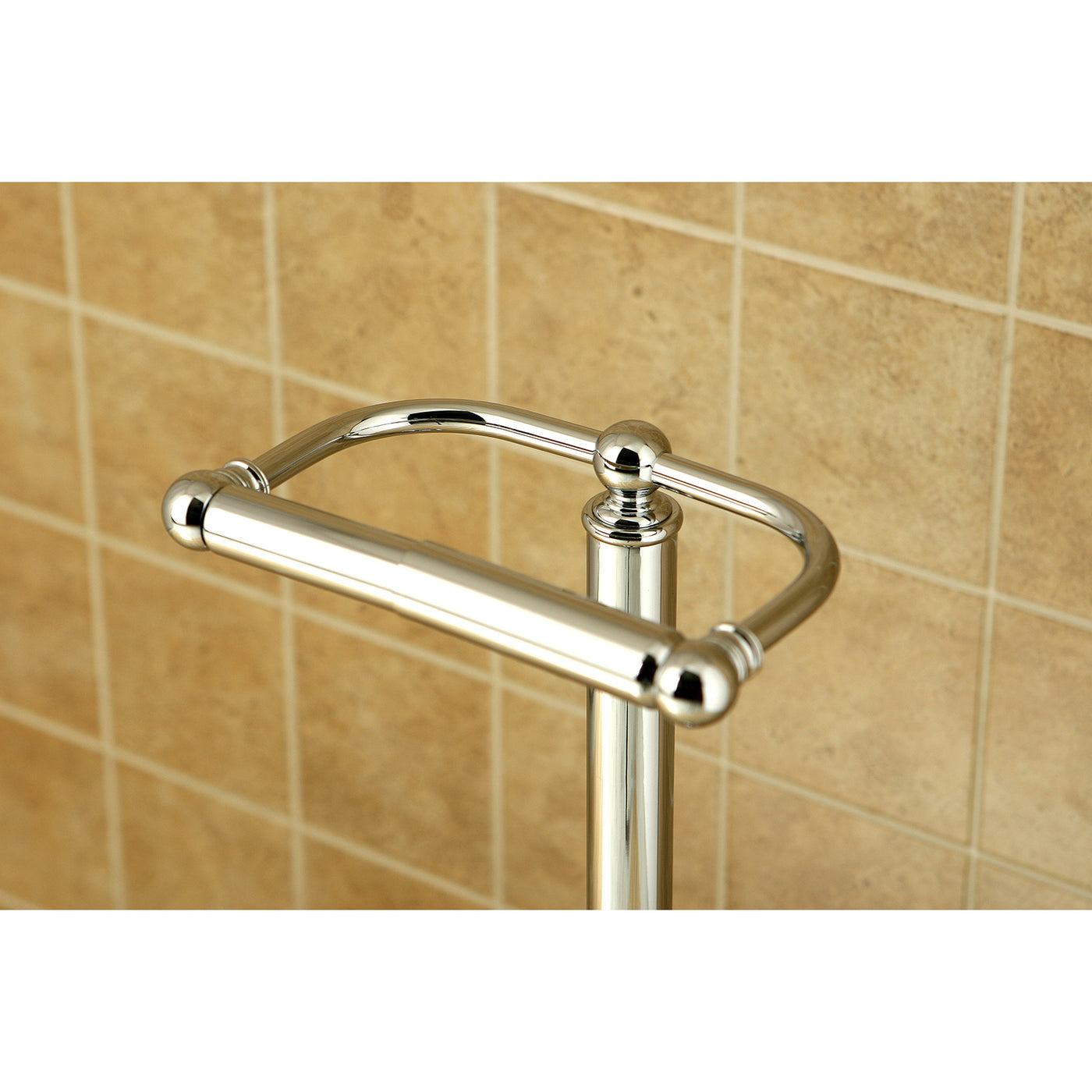 Elements of Design DS2001 Freestanding Toilet Paper Holder, Polished Chrome