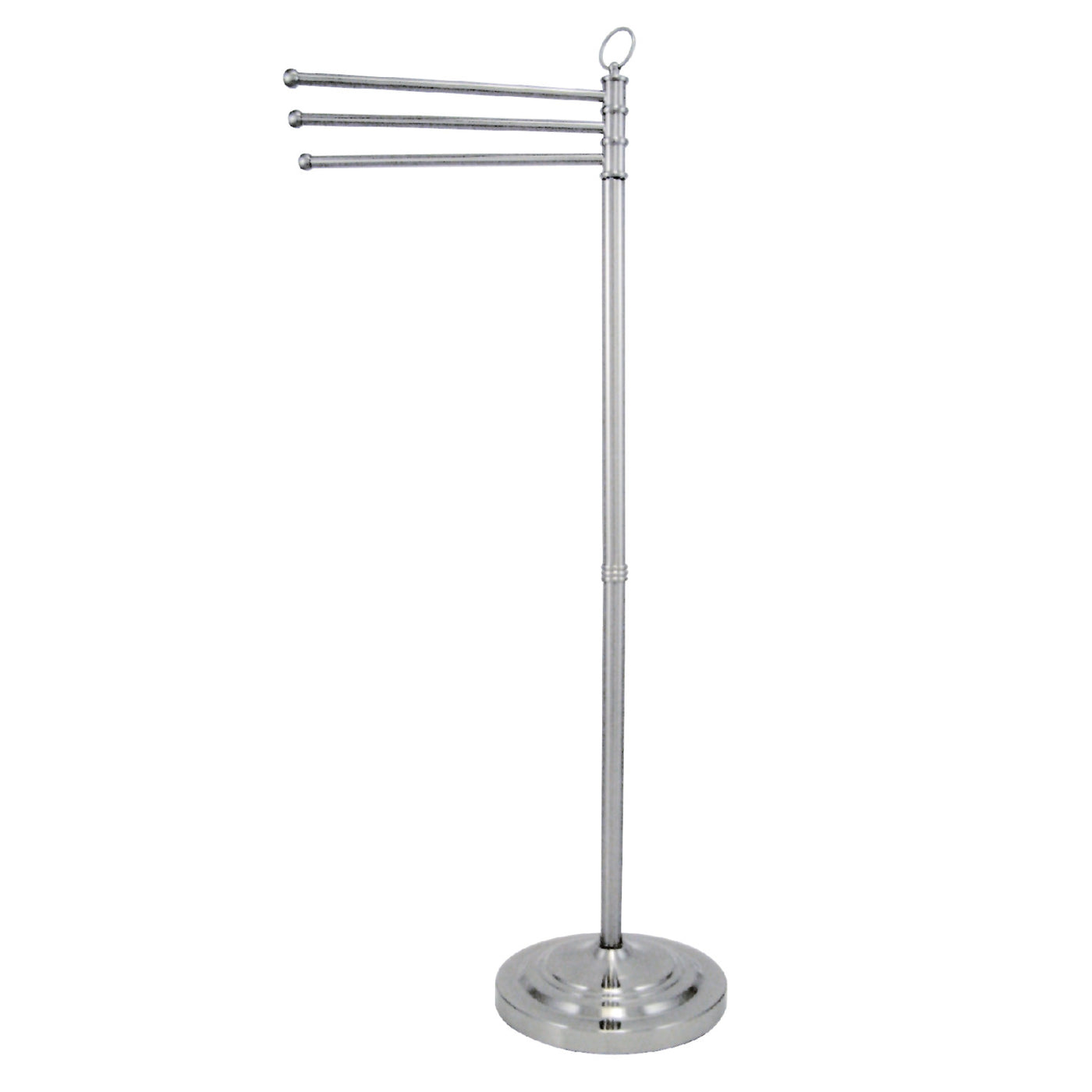 Elements of Design DS2021 Freestanding Towel Rack, Polished Chrome