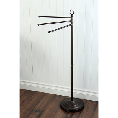 Elements of Design DS2025 Freestanding Towel Rack, Oil Rubbed Bronze