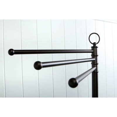 Elements of Design DS2025 Freestanding Towel Rack, Oil Rubbed Bronze