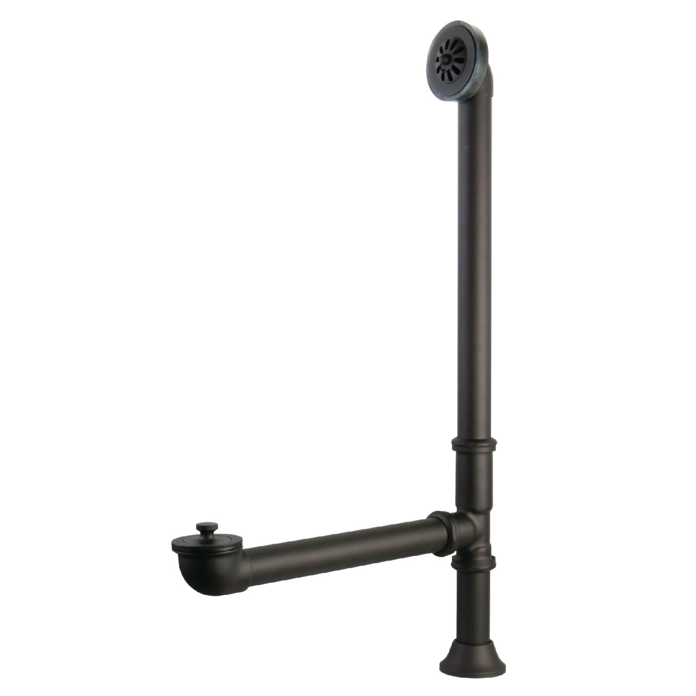 Elements of Design DS2085 Clawfoot Tub Drain, Oil Rubbed Bronze