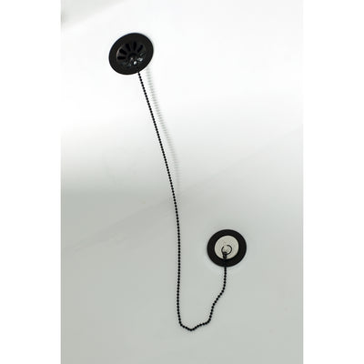Elements of Design DS2095 Clawfoot Bathtub Waste and Overflow Drain, Oil Rubbed Bronze