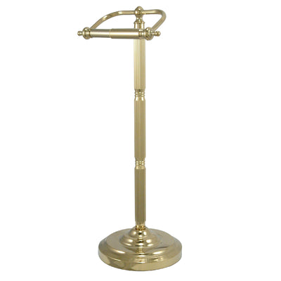 Elements of Design DS2102 Freestanding Toilet Paper Holder, Polished Brass