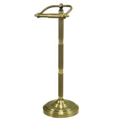 Elements of Design DS2103 Freestanding Toilet Paper Holder, Antique Brass