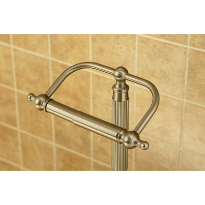 Elements of Design DS2108 Freestanding Toilet Paper Holder, Brushed Nickel