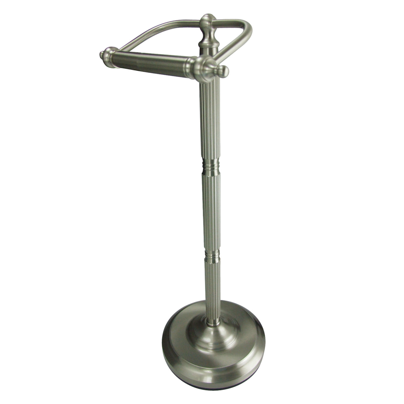 Elements of Design DS2108 Freestanding Toilet Paper Holder, Brushed Nickel
