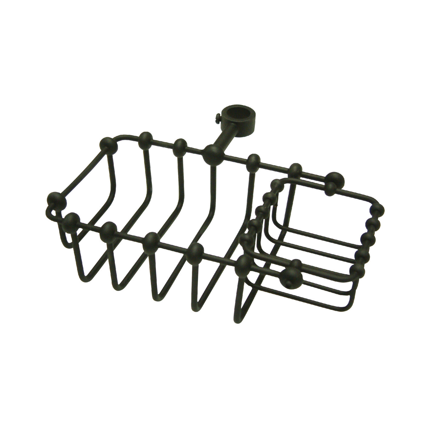 Elements of Design DS2145 7-Inch Riser Mount Soap Basket, Oil Rubbed Bronze