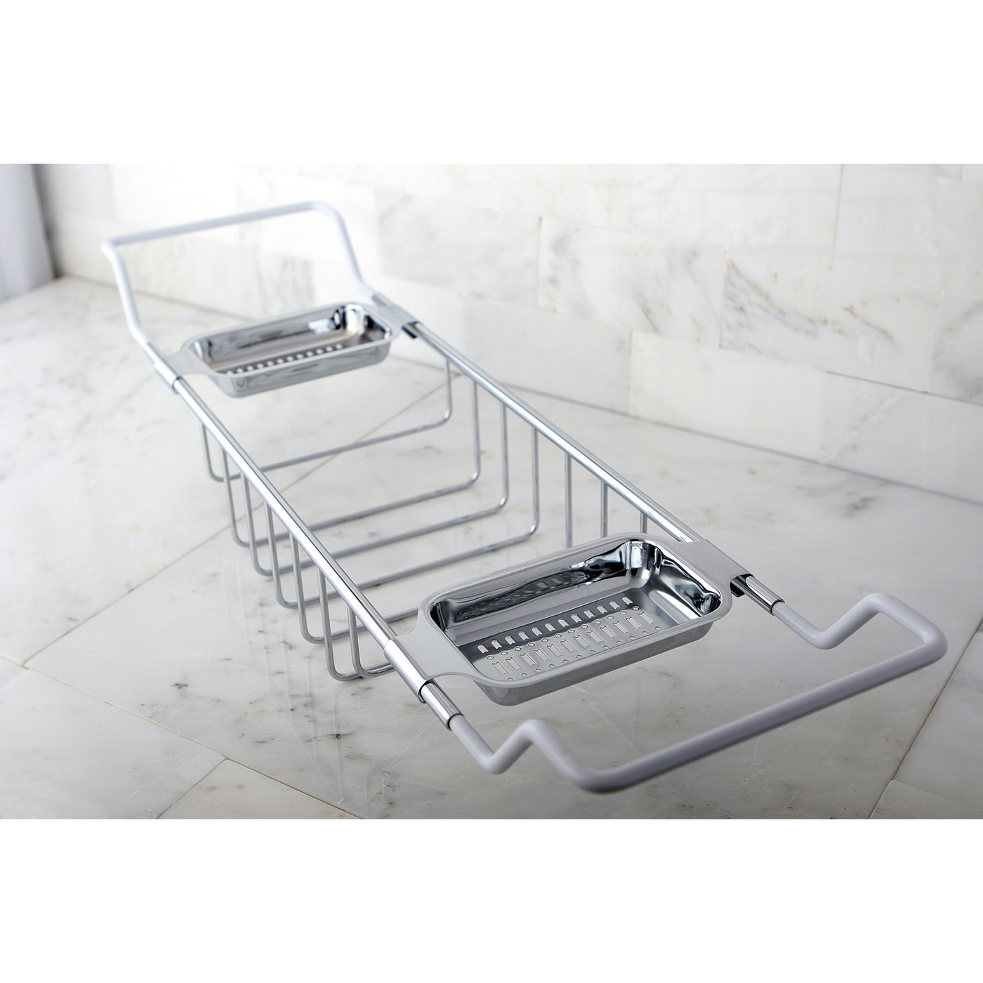 Elements of Design DS2151 Bathtub Caddy Tray, Polished Chrome