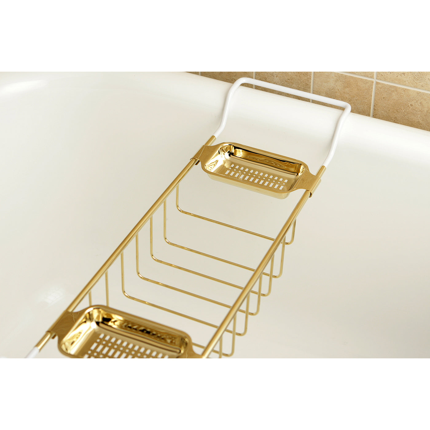 Elements of Design DS2152 Bathtub Caddy Tray, Polished Brass