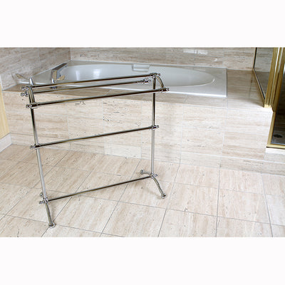 Elements of Design DS2291 30-Inch Freestanding Towel Rack, Polished Chrome