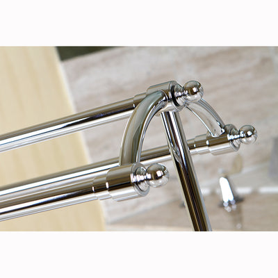 Elements of Design DS2291 30-Inch Freestanding Towel Rack, Polished Chrome