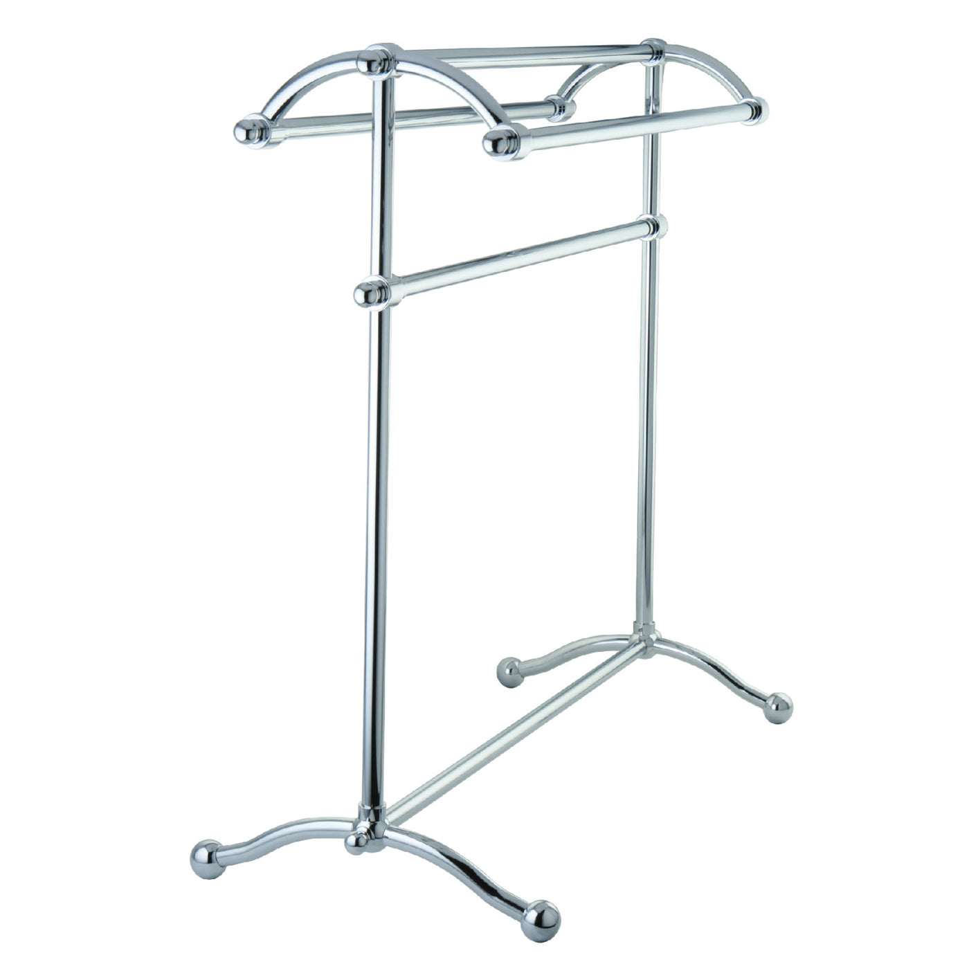 Elements of Design DS2291 30-Inch Freestanding Towel Rack, Polished Chrome
