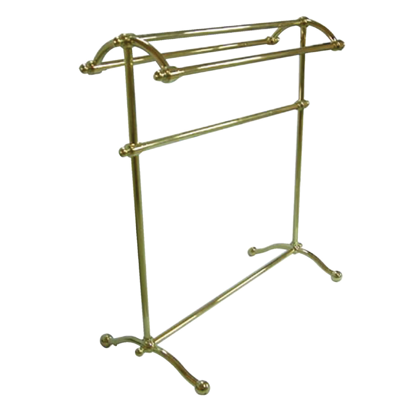 Elements of Design DS2292 30-Inch Freestanding Towel Rack, Polished Brass
