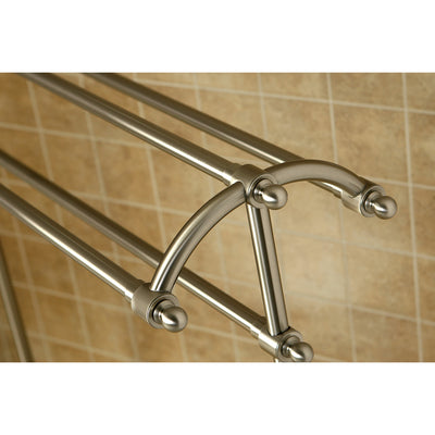 Elements of Design DS2298 30-Inch Freestanding Towel Rack, Brushed Nickel