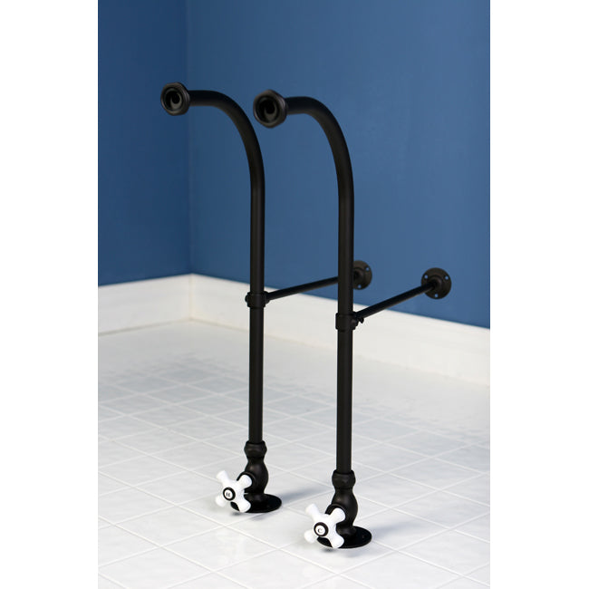 Elements of Design DS455CX Rigid Freestand Supplies with Stops, Oil Rubbed Bronze