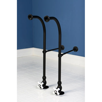 Elements of Design DS455CX Rigid Freestand Supplies with Stops, Oil Rubbed Bronze