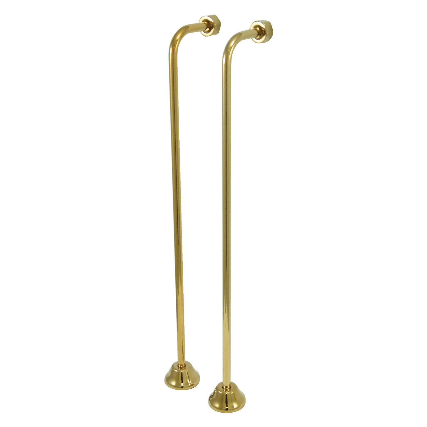 Elements of Design DS462 Single Offset Bath Supply, Polished Brass