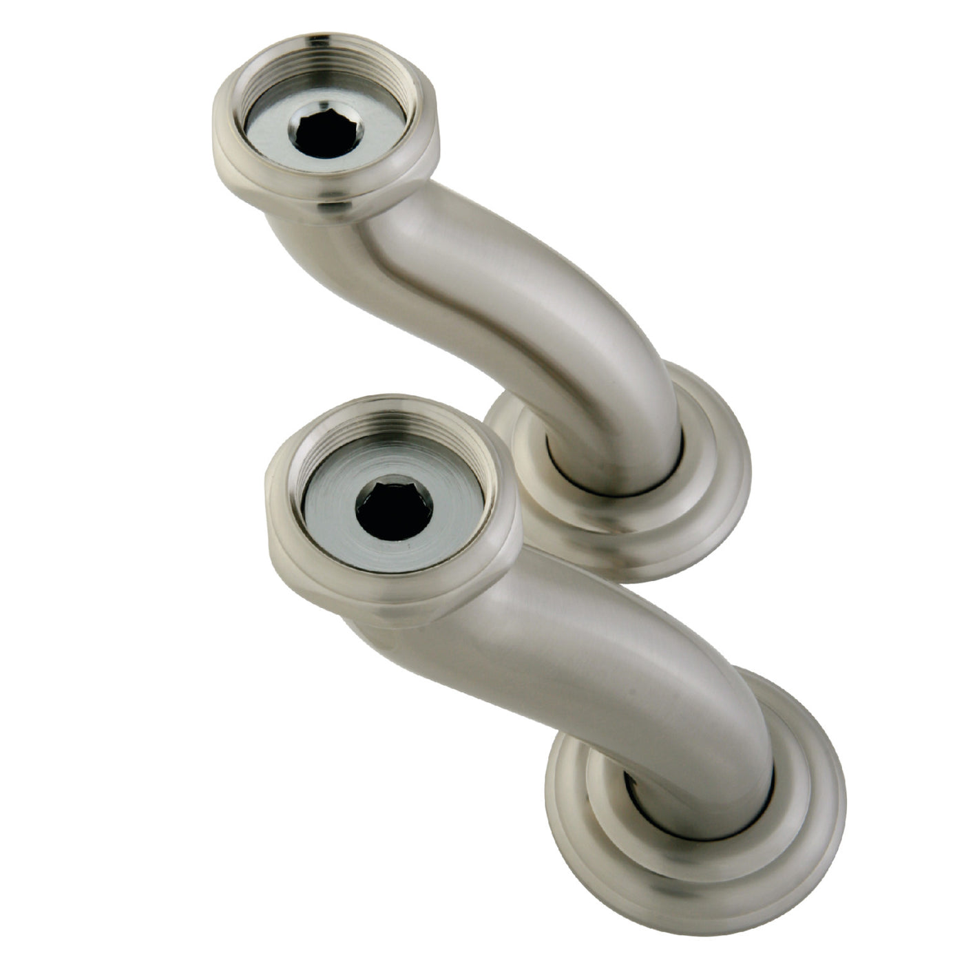 Elements of Design DSU408 S Shape Swing Elbow for Deck Mount Tub Filler CC410T8 Series, Brushed Nickel