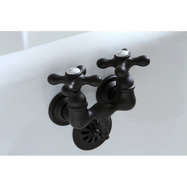 Elements of Design DT0315AX 3-3/8-Inch Wall Mount Tub Faucet, Oil Rubbed Bronze