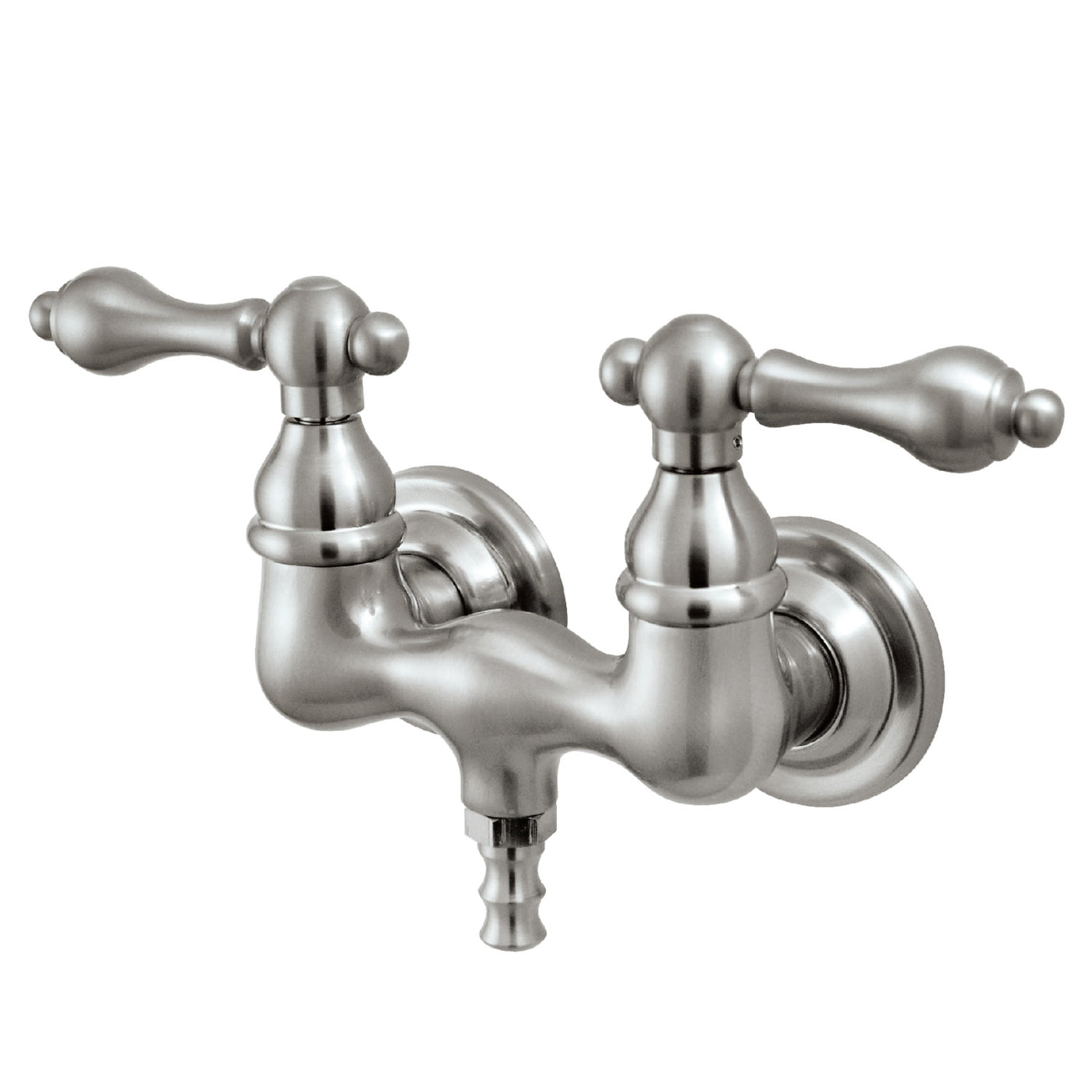 Elements of Design DT0318AL 3-3/8-Inch Wall Mount Tub Faucet, Brushed Nickel